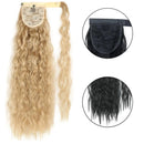 Aplique Rabo de Cavalo Cabelo Orgânico Cacheado