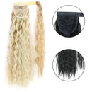 Aplique Rabo de Cavalo Cabelo Orgânico Cacheado