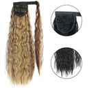 Aplique Rabo de Cavalo Cabelo Orgânico Cacheado