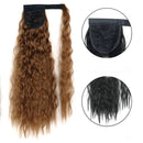 Aplique Rabo de Cavalo Cabelo Orgânico Cacheado