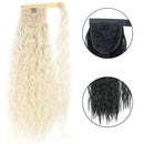 Aplique Rabo de Cavalo Cabelo Orgânico Cacheado