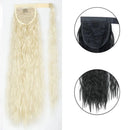 Aplique Rabo de Cavalo Cabelo Orgânico Cacheado