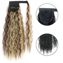 Aplique Rabo de Cavalo Cabelo Orgânico Cacheado