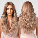 Peruca Feminina Lace Longa Ondulada Loira