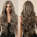 Peruca Feminina Lace Longa Ondulada Loira