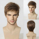 Peruca Masculina Lace Cabelo Natural Curto e Liso
