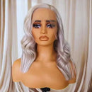 Peruca Lace Front Ondulada Cabelo Natural Curto