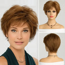 Peruca Feminina Curta Ondulada Lace Premium Cabelo Natural