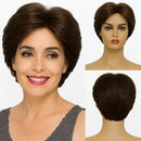 Peruca Feminina Curta Ondulada Lace Premium Cabelo Natural