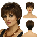 Peruca Feminina Curta Ondulada Lace Premium Cabelo Natural