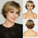 Peruca Feminina Curta Ondulada Lace Premium Cabelo Natural