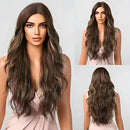 Peruca Lace Longa Feminina Natural Ondulada Fio Premium