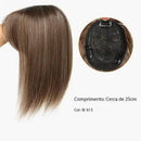 Topo de Cabelo Liso com Franja