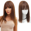 Topo de Cabelo Liso com Franja