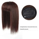 Topo de Cabelo Liso com Franja