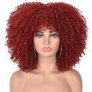 Peruca Black Power Curta Cacheada Volumosa Feminina