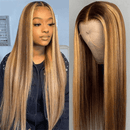 Lace Front 100% Cabelo Humano Longo Liso
