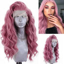 Peruca Lace Ondulada Longa Repartição Livre Natural