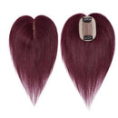 Lace Topo de Cabelo Invisível 100% Humano Liso