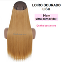 Magical Hair Extensor 80cm Liso e Ondulado