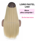 Magical Hair Extensor 80cm Liso e Ondulado