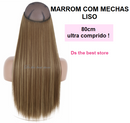 Magical Hair Extensor 80cm Liso e Ondulado