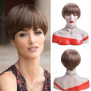 Peruca Feminina Curta Lisa Front Lace Premium Efeito Natural