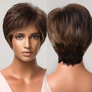 Peruca Feminina Curta Lisa Front Lace Premium Efeito Natural