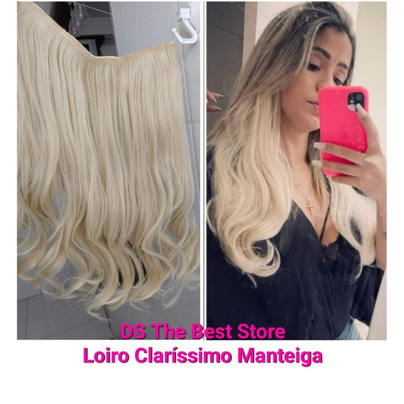Magical Hair Extensor Idêntica ao Cabelo Humano -  55 e 60cm GRANDE OFERTA !