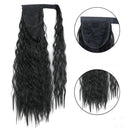 Aplique Rabo de Cavalo Cabelo Orgânico Cacheado