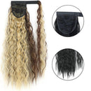 Aplique Rabo de Cavalo Cabelo Orgânico Cacheado