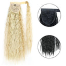 Aplique Rabo de Cavalo Cabelo Orgânico Cacheado