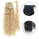 Aplique Rabo de Cavalo Cabelo Orgânico Cacheado