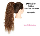 Magical Hair Extensor Rabo Modelo Cacheado 58cm SEM PIRANHA