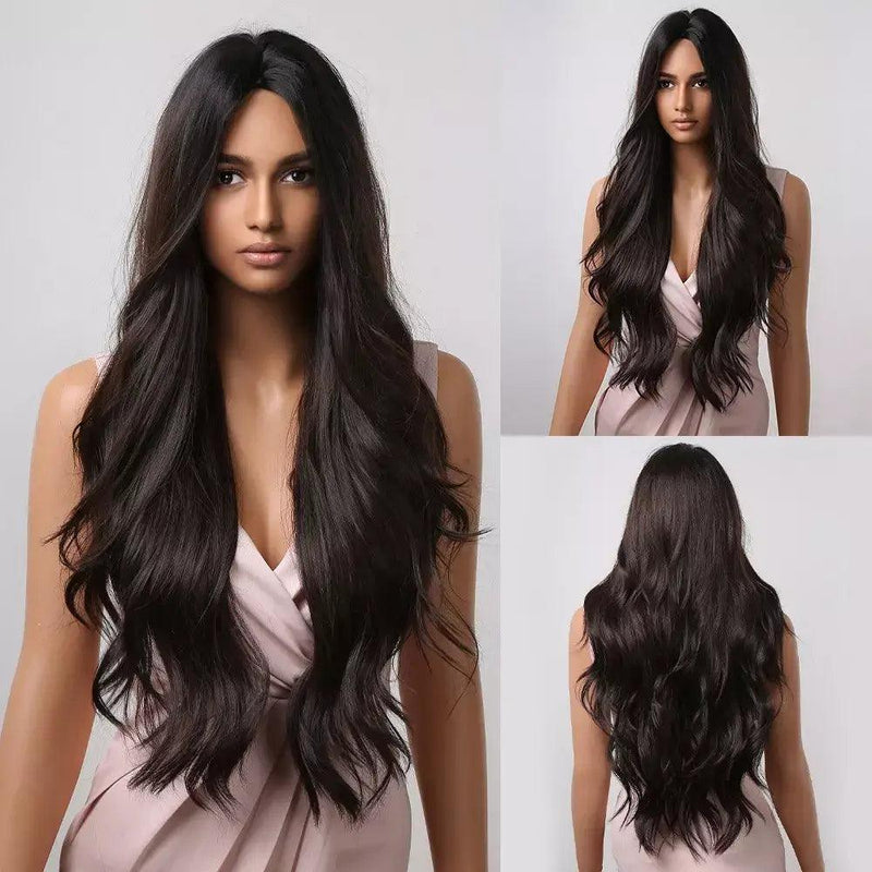 Peruca Cabelo Natural Longo em V