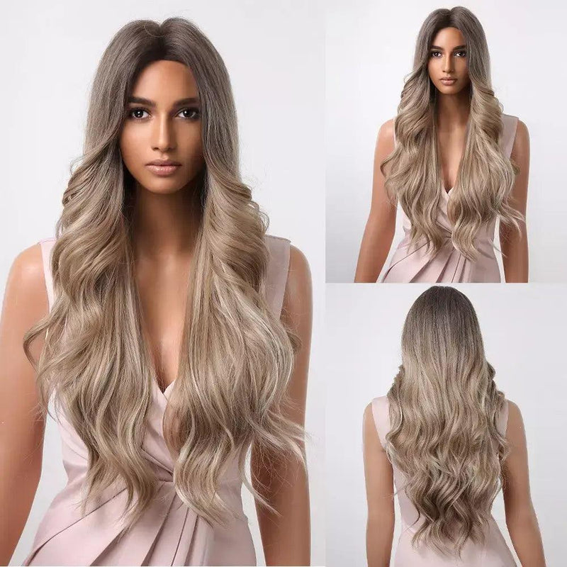 Peruca Cabelo Natural Longo em V