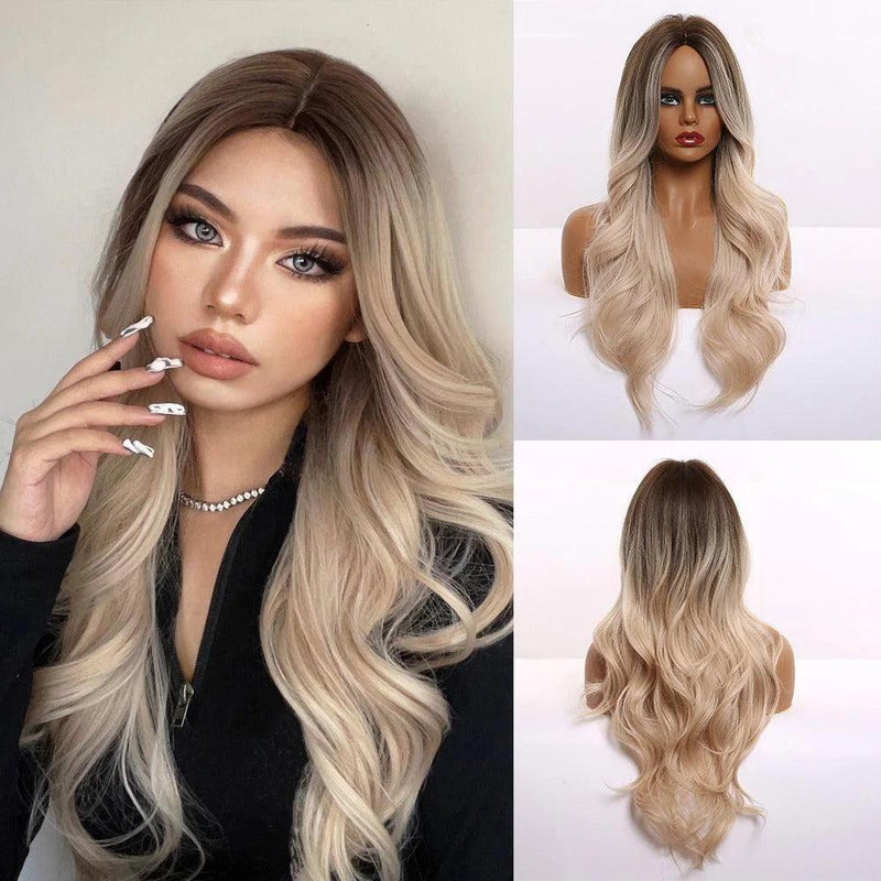 Peruca Cabelo Natural Longo em V