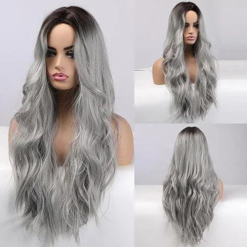 Peruca Cabelo Natural Longo em V