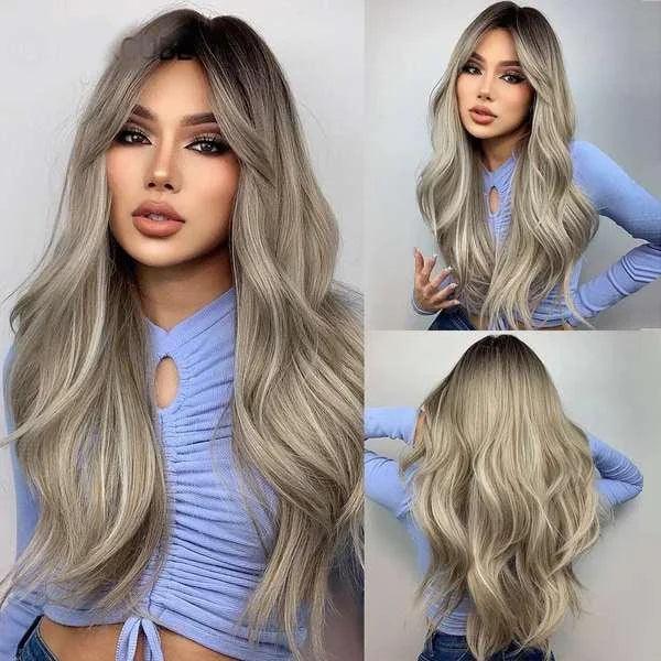 Peruca Cabelo Natural Longo em V