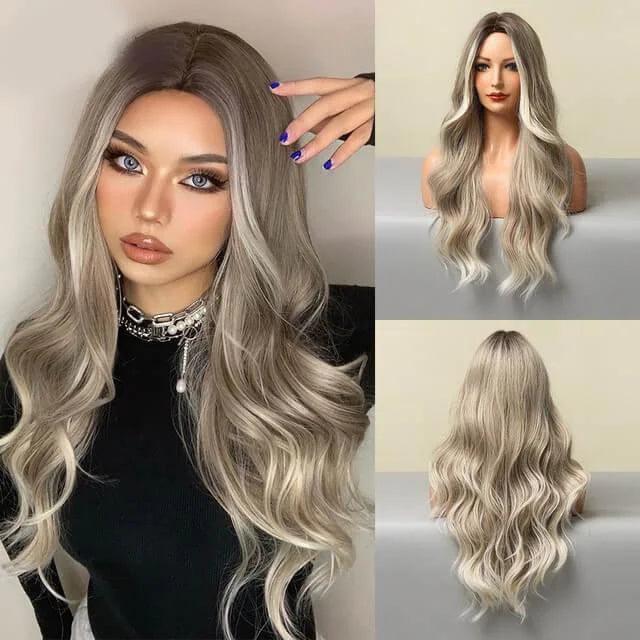 Peruca Cabelo Natural Longo em V