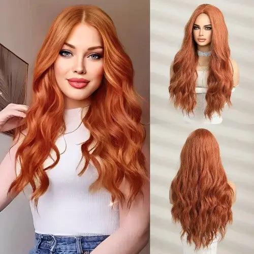 Peruca Cabelo Natural Longo em V