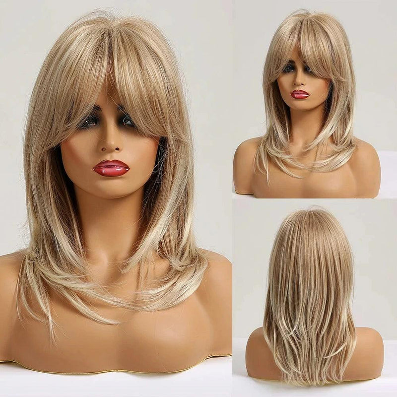 Peruca Chanel Lisa Feminina Lace Natural