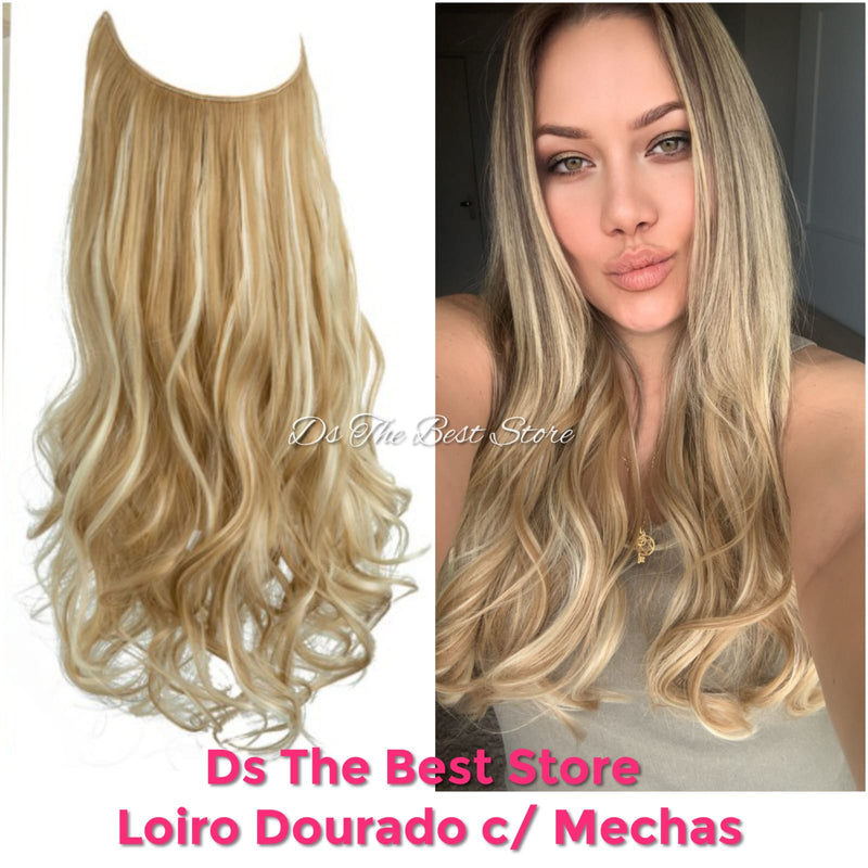 Magical Hair Extensor Idêntica ao Cabelo Humano -  55 e 60cm GRANDE OFERTA !