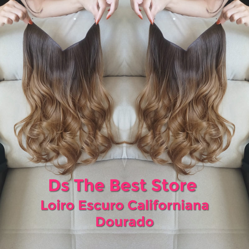 Magical Hair Extensor Idêntica ao Cabelo Humano -  55 e 60cm GRANDE OFERTA !