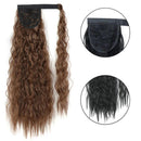 Aplique Rabo de Cavalo Cabelo Orgânico Cacheado