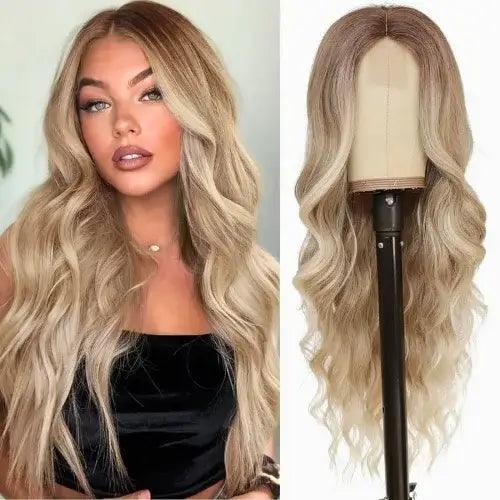 Peruca Cabelo Natural Longo em V