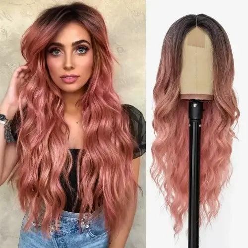 Peruca Cabelo Natural Longo em V