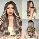 Peruca Feminina Lace Longa Ondulada Loira