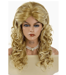 Peruca Feminina Curta Cacheada com Franja