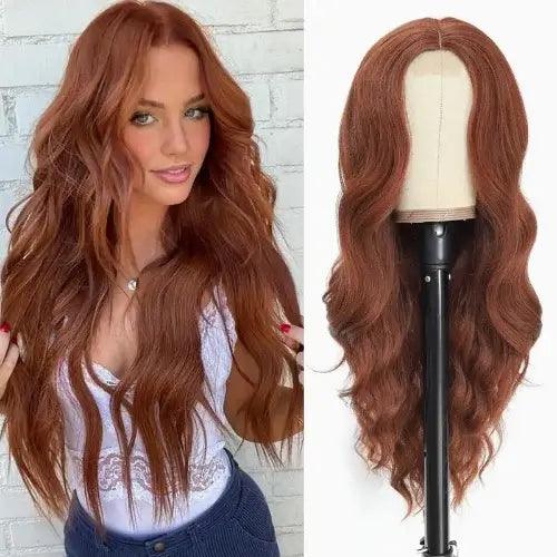 Peruca Cabelo Natural Longo em V
